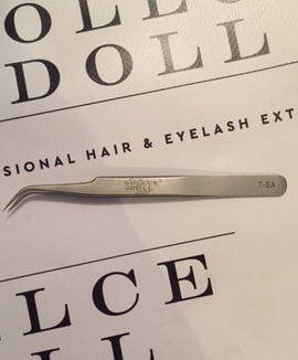 Dollce Doll Professional Curved Tweezers