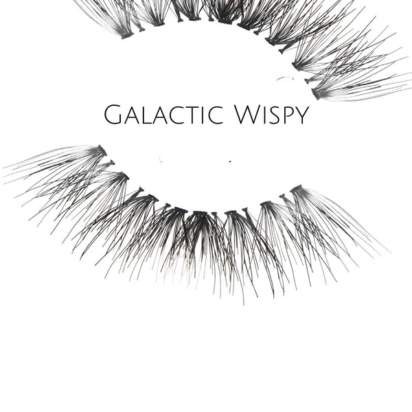 Wispy Galactic Human Hair Strip Lashes
