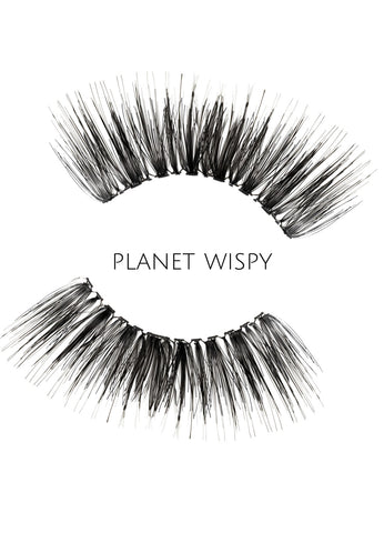 Wispy Planet Human Hair Strip Lashes