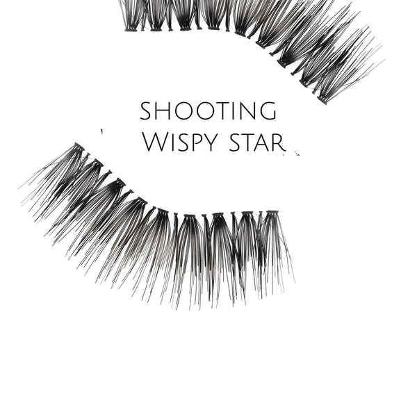 Wispy Shooting star Human Hair Strip Lashes