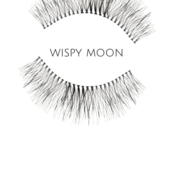 Wispy Moon Human Hair Strip Lashes